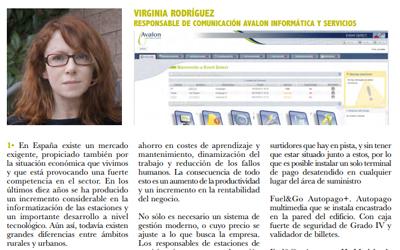 Reportaje central en la revista Octanaje