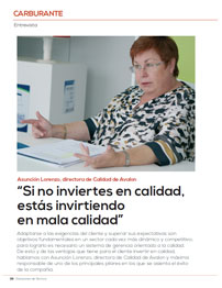 Entrevista a Asun Lorenzo, Directora de Calidad
