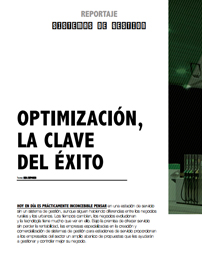 Reportaje central en la revista Octanaje